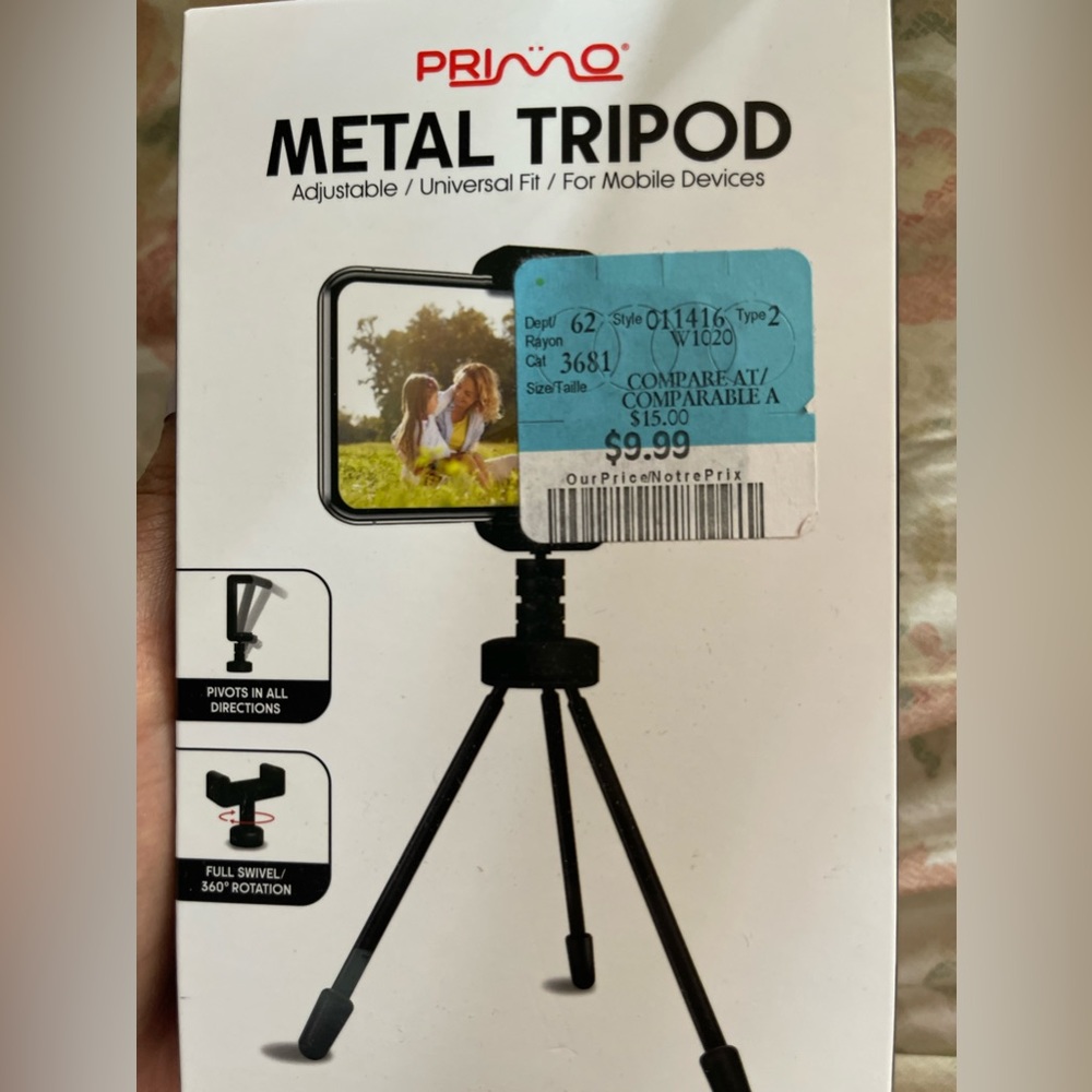 LAST CHANCE ADD-ON - Primo Brand New Phone Tripod